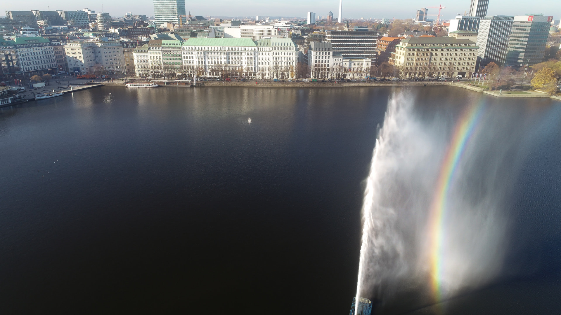 Luftaufnahme von Hamburg-Harburg